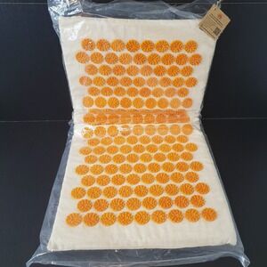 Complete Unity Yoga Mat Relaxfast Lite Acupressure 13"x26" Cotton Therapy NEW